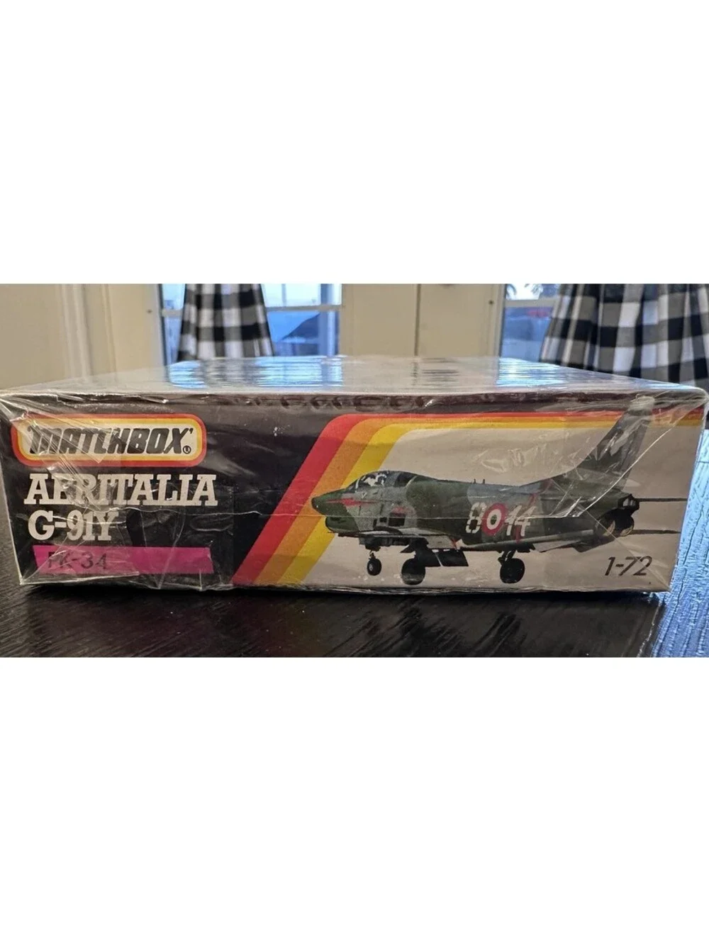 VTG Matchbox Aeritalia G-91Y PK-34 Model Kit 1-72 2 Colours Brand New Sealed
